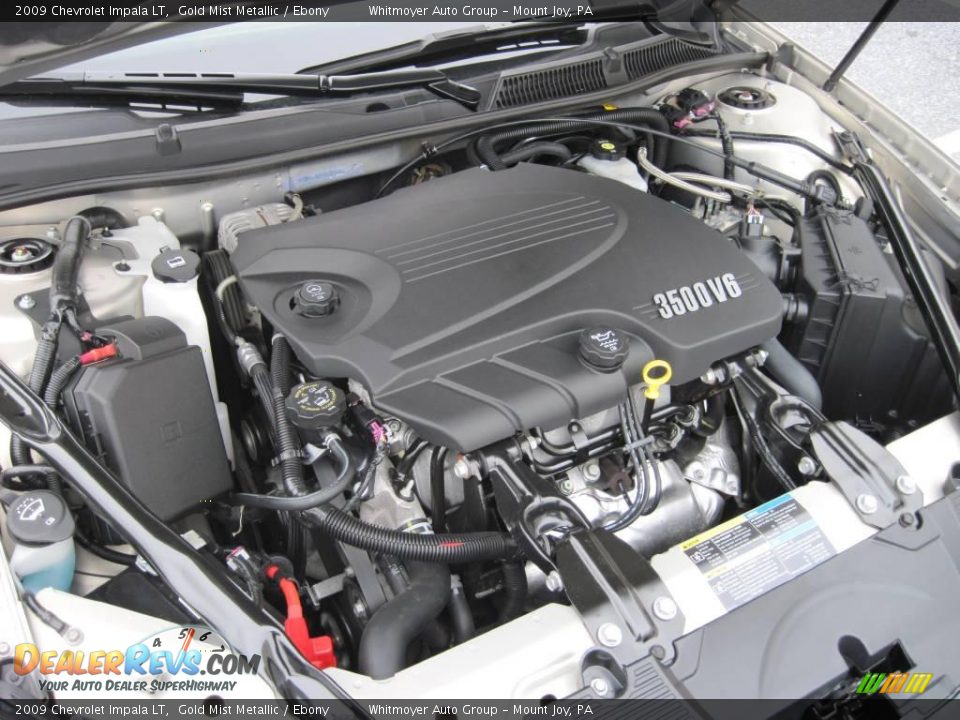 2009 Chevrolet Impala LT Gold Mist Metallic / Ebony Photo #9