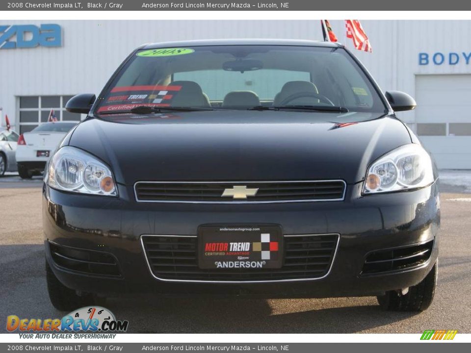 2008 Chevrolet Impala LT Black / Gray Photo #1