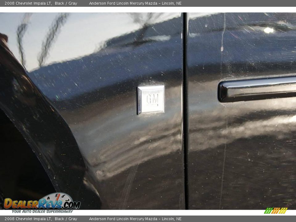 2008 Chevrolet Impala LT Black / Gray Photo #16