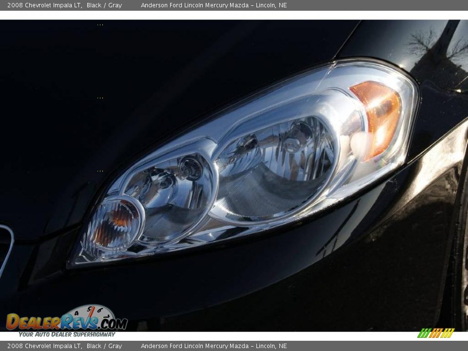 2008 Chevrolet Impala LT Black / Gray Photo #18