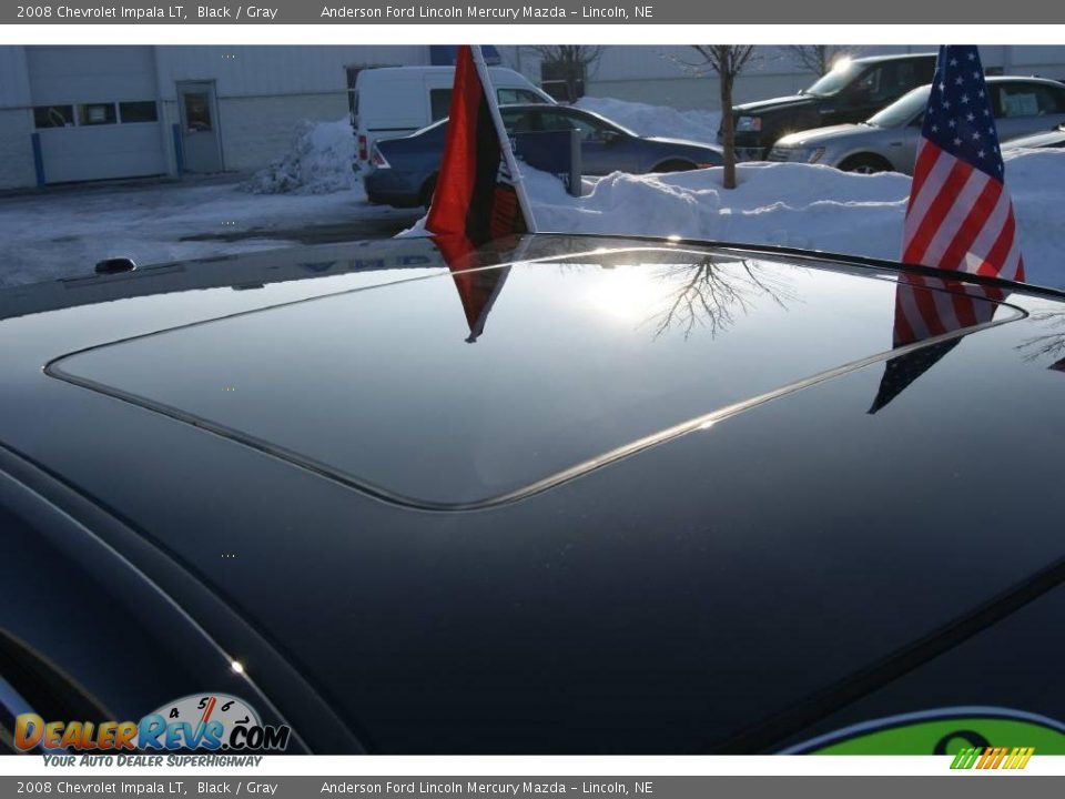 2008 Chevrolet Impala LT Black / Gray Photo #23