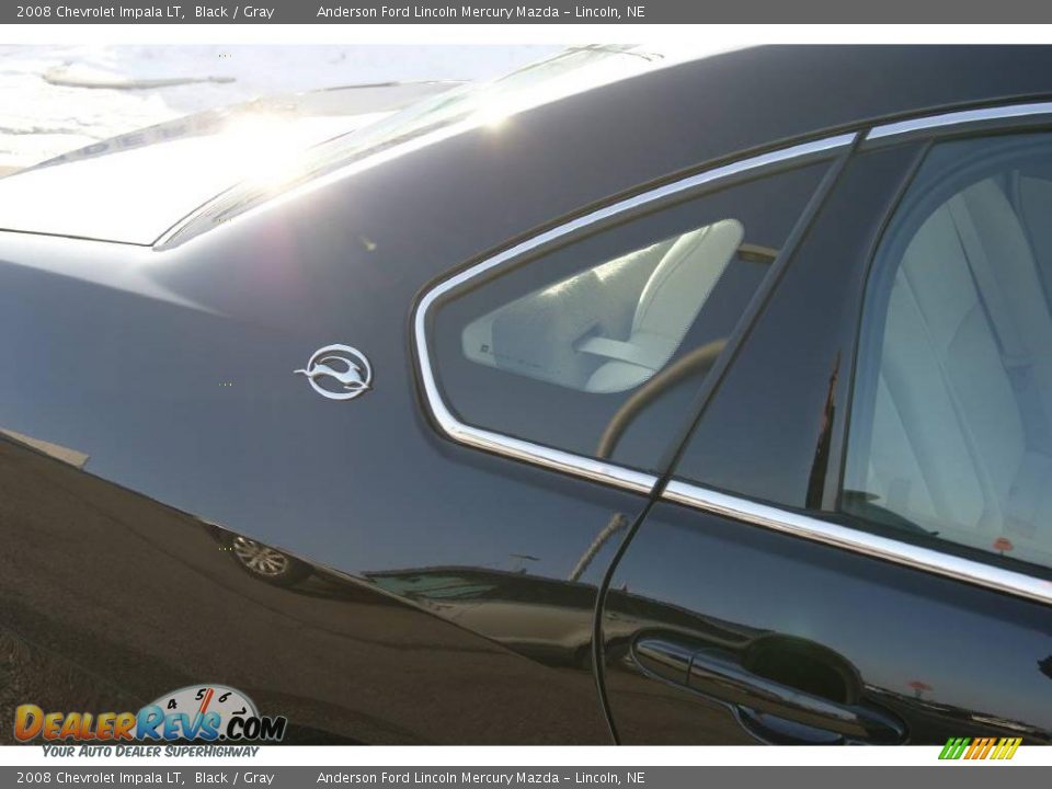 2008 Chevrolet Impala LT Black / Gray Photo #24
