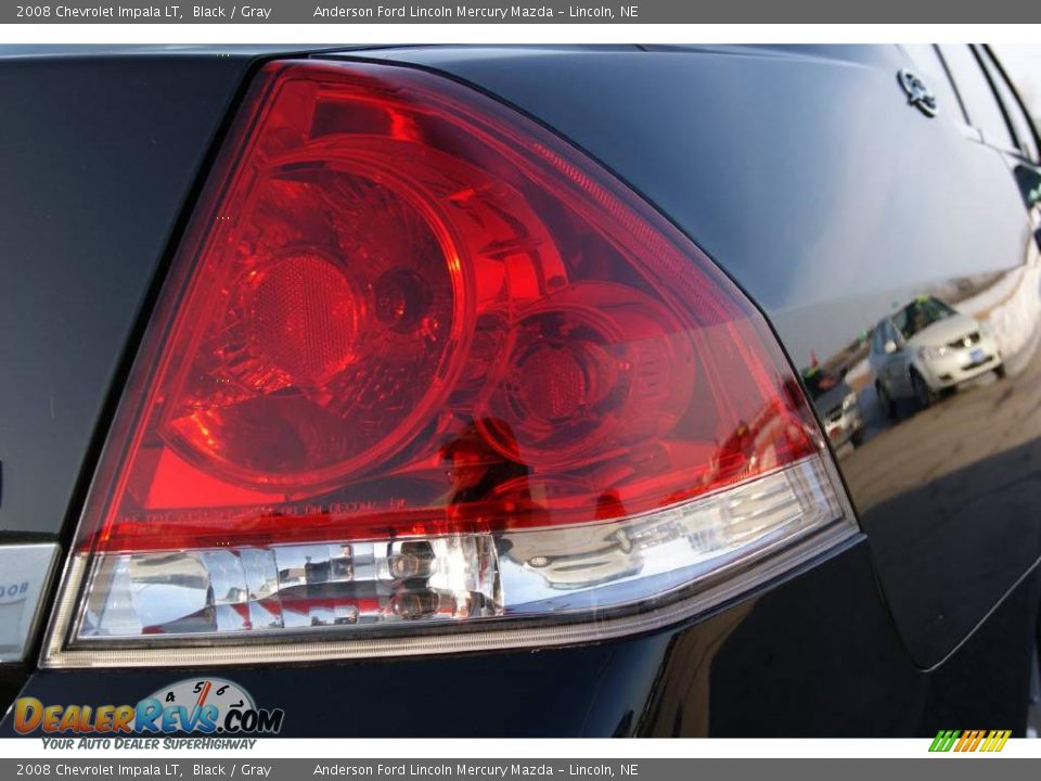 2008 Chevrolet Impala LT Black / Gray Photo #26