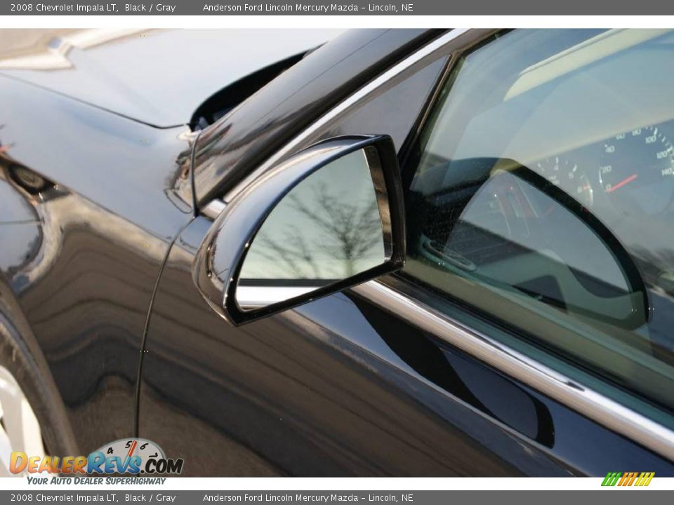2008 Chevrolet Impala LT Black / Gray Photo #30