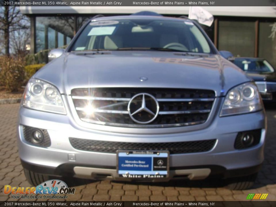 2007 Mercedes-Benz ML 350 4Matic Alpine Rain Metallic / Ash Grey Photo #2