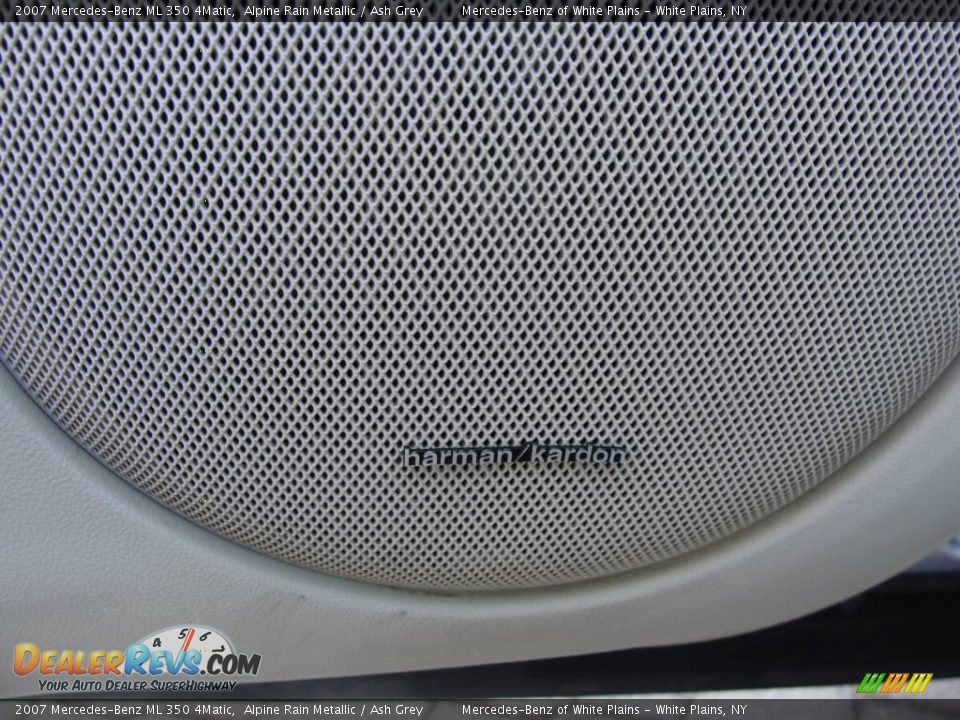 2007 Mercedes-Benz ML 350 4Matic Alpine Rain Metallic / Ash Grey Photo #10