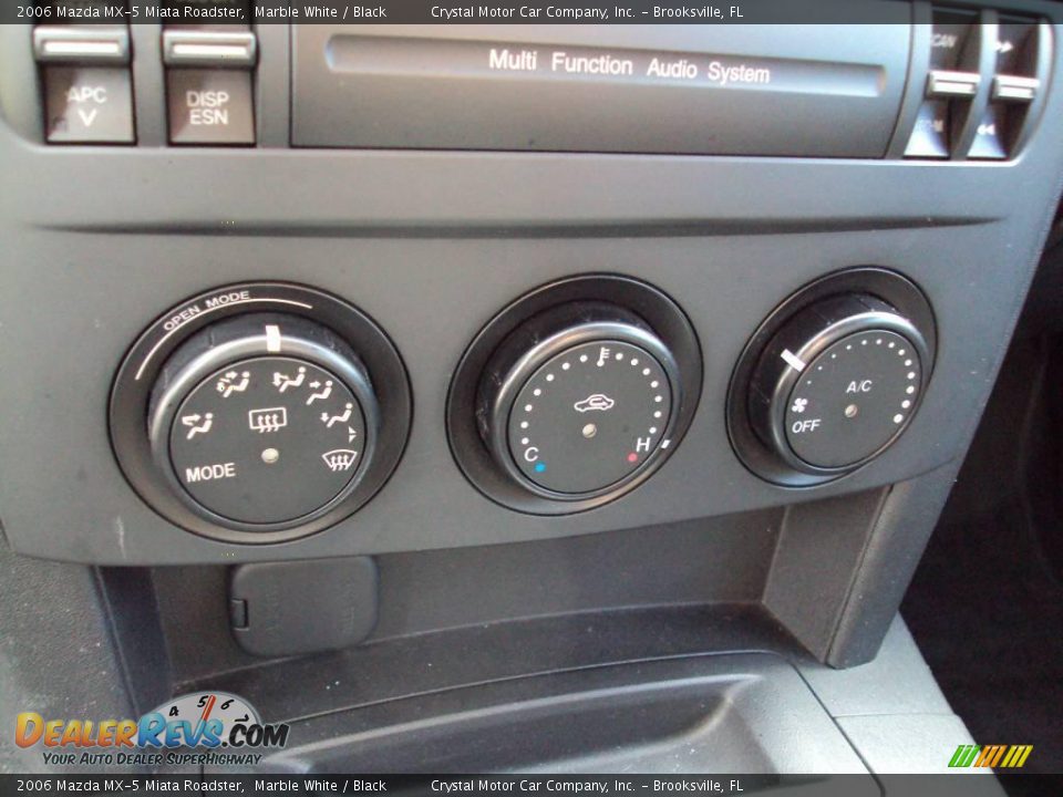 2006 Mazda MX-5 Miata Roadster Marble White / Black Photo #18