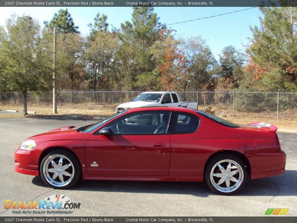 2007 Chevrolet Monte Carlo SS Precision Red / Ebony Black Photo #2