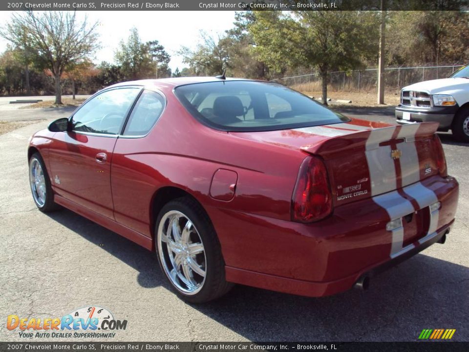 2007 Chevrolet Monte Carlo SS Precision Red / Ebony Black Photo #3