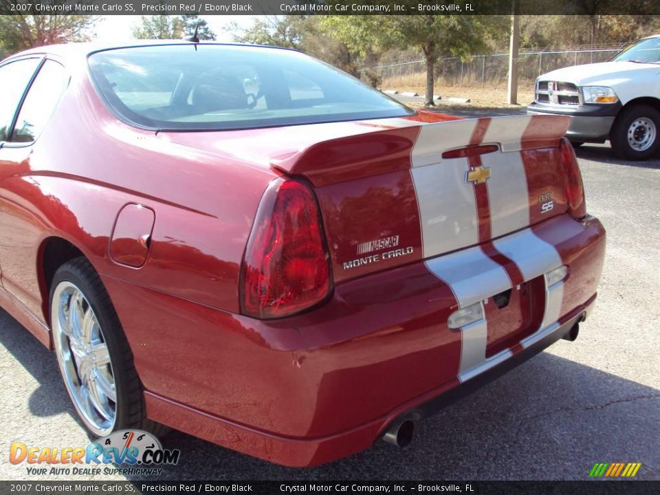 2007 Chevrolet Monte Carlo SS Precision Red / Ebony Black Photo #5