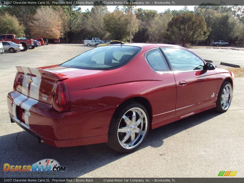 2007 Chevrolet Monte Carlo SS Precision Red / Ebony Black Photo #6