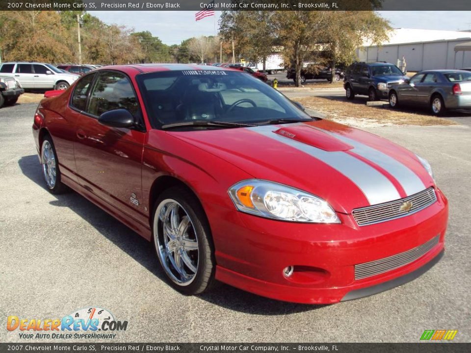 2007 Chevrolet Monte Carlo SS Precision Red / Ebony Black Photo #8