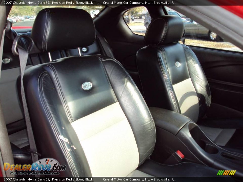 2007 Chevrolet Monte Carlo SS Precision Red / Ebony Black Photo #9