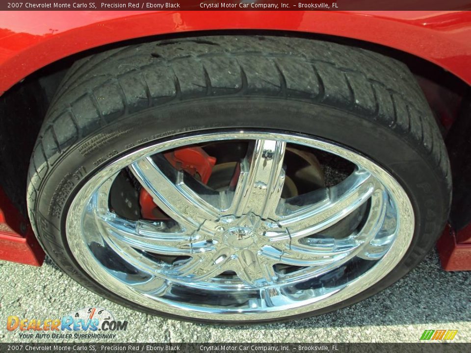 2007 Chevrolet Monte Carlo SS Precision Red / Ebony Black Photo #11