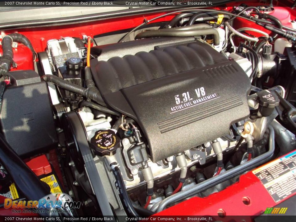 2007 Chevrolet Monte Carlo SS Precision Red / Ebony Black Photo #13