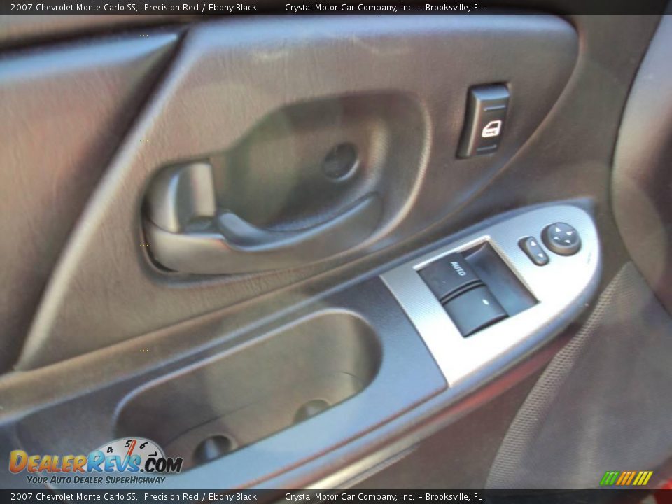 2007 Chevrolet Monte Carlo SS Precision Red / Ebony Black Photo #14