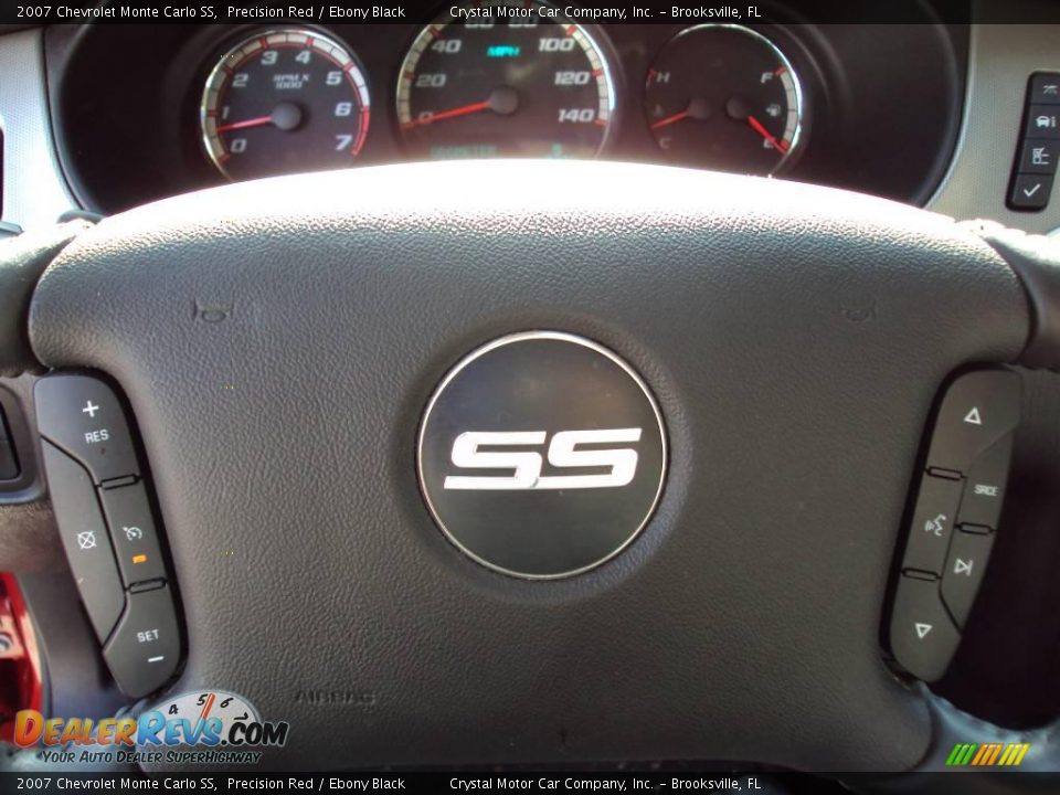 2007 Chevrolet Monte Carlo SS Precision Red / Ebony Black Photo #19