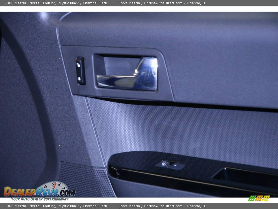 2008 Mazda Tribute i Touring Mystic Black / Charcoal Black Photo #21