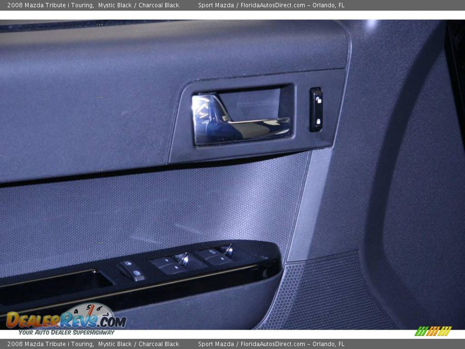 2008 Mazda Tribute i Touring Mystic Black / Charcoal Black Photo #27