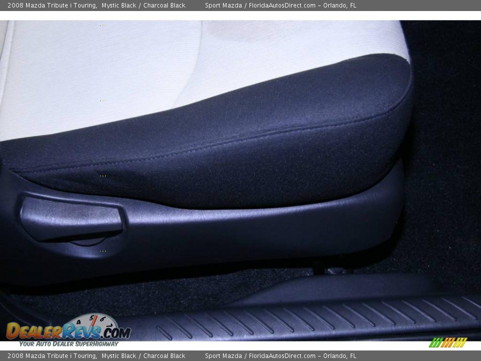 2008 Mazda Tribute i Touring Mystic Black / Charcoal Black Photo #33