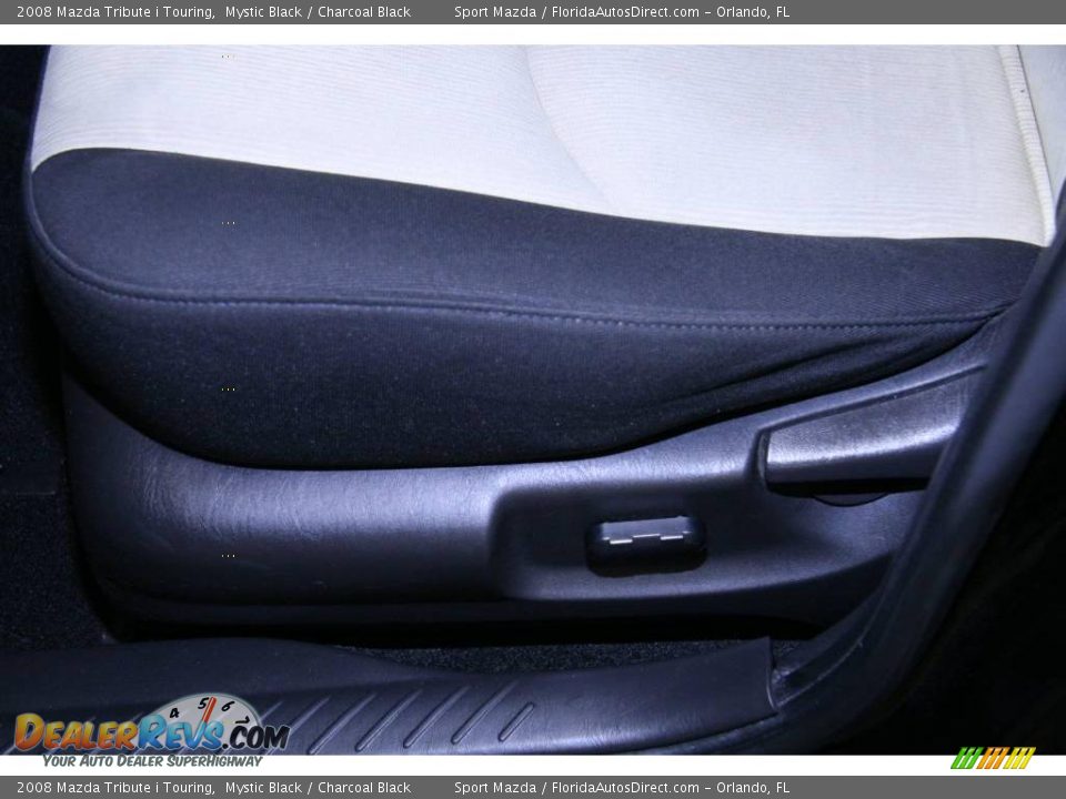 2008 Mazda Tribute i Touring Mystic Black / Charcoal Black Photo #34