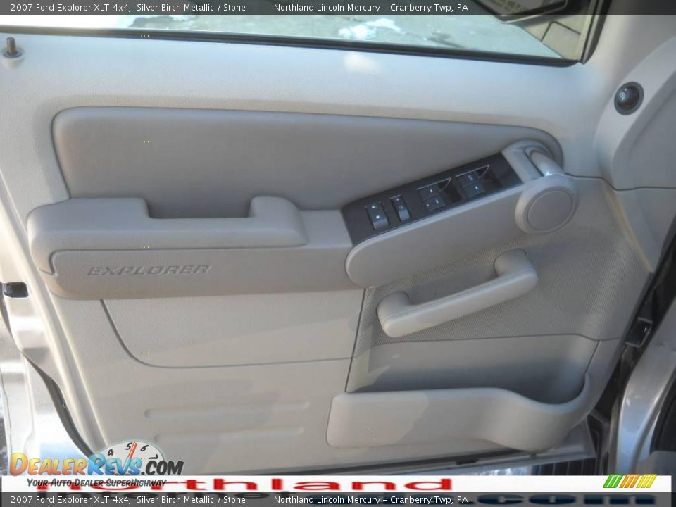 2007 Ford Explorer XLT 4x4 Silver Birch Metallic / Stone Photo #6
