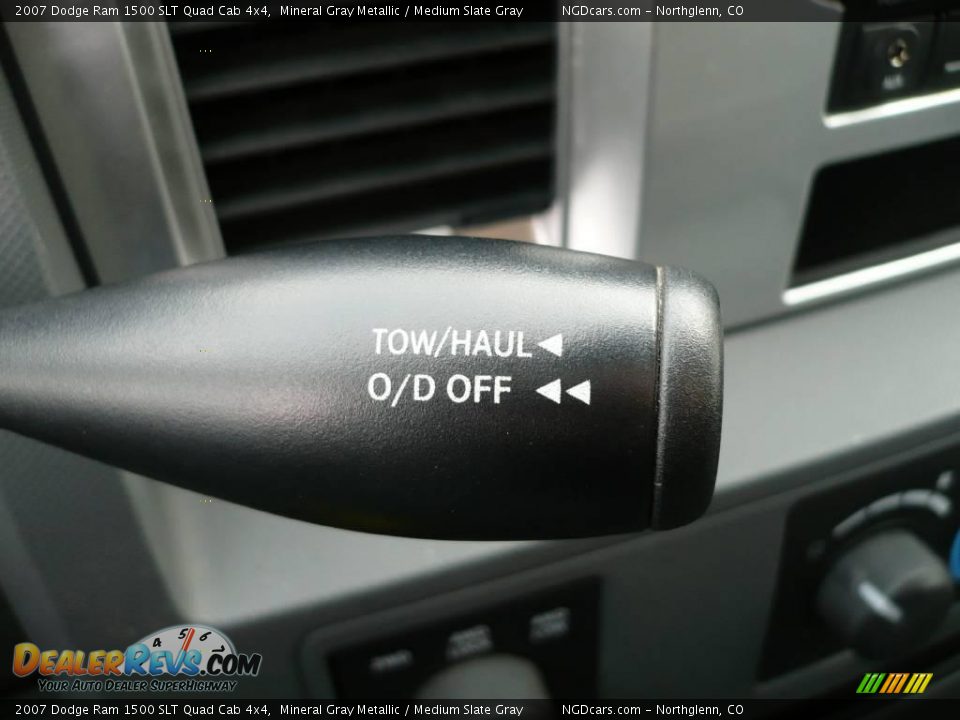 2007 Dodge Ram 1500 SLT Quad Cab 4x4 Mineral Gray Metallic / Medium Slate Gray Photo #19