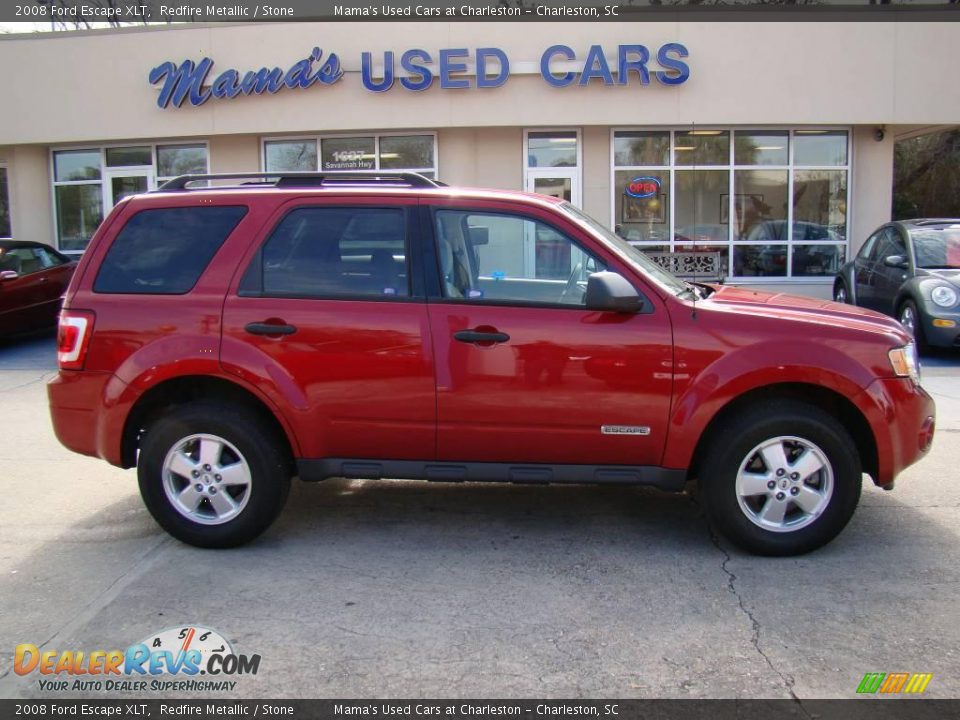 2008 Ford Escape XLT Redfire Metallic / Stone Photo #1