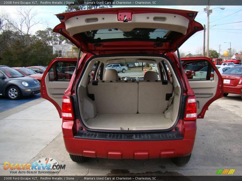 2008 Ford Escape XLT Redfire Metallic / Stone Photo #21