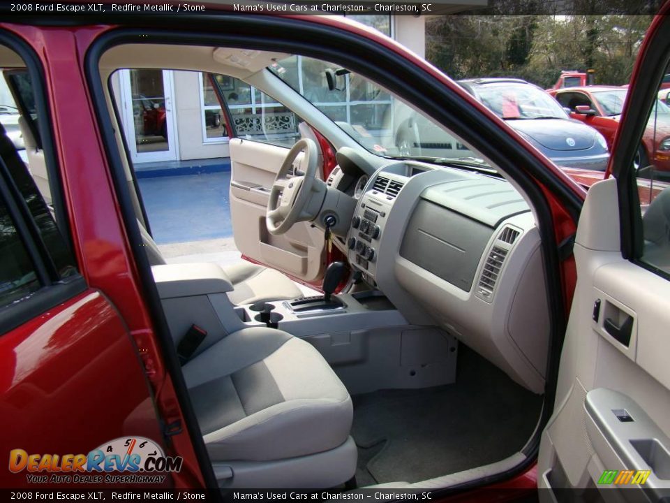 2008 Ford Escape XLT Redfire Metallic / Stone Photo #22