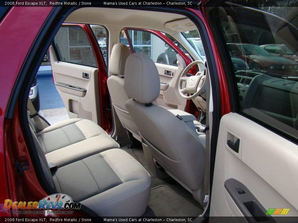 2008 Ford Escape XLT Redfire Metallic / Stone Photo #23
