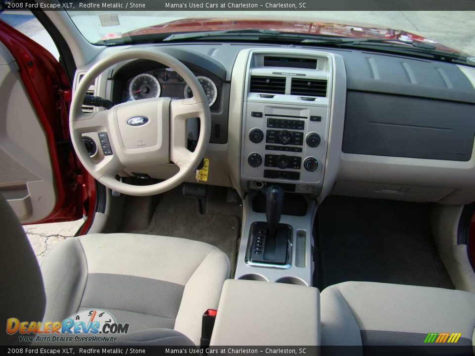 2008 Ford Escape XLT Redfire Metallic / Stone Photo #24