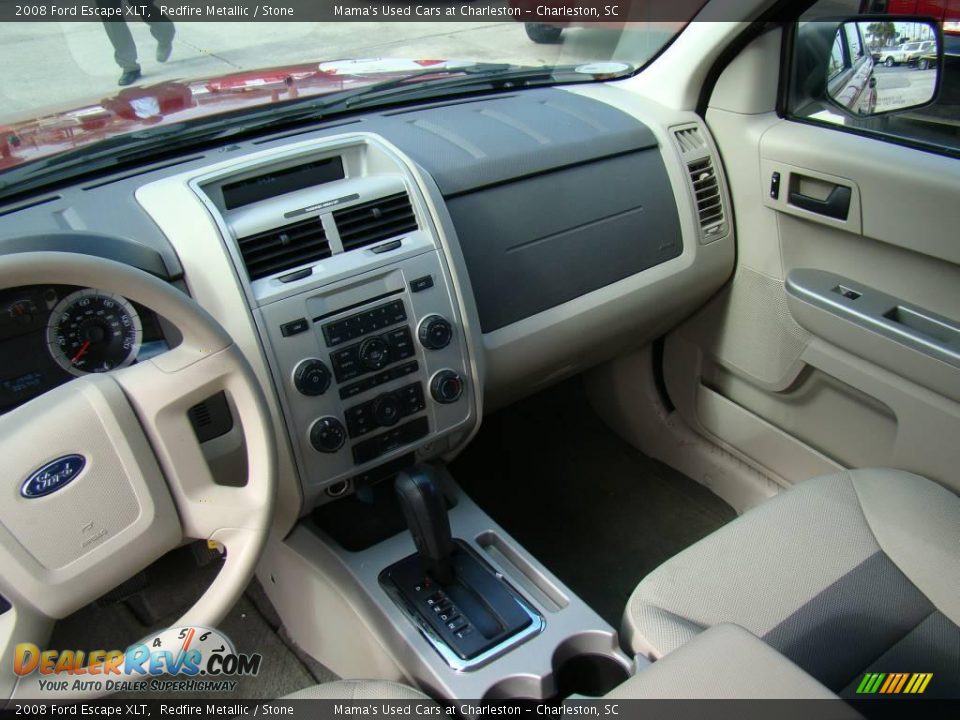 2008 Ford Escape XLT Redfire Metallic / Stone Photo #26