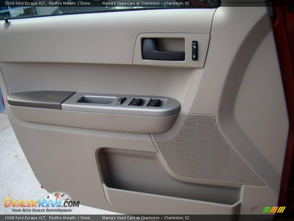2008 Ford Escape XLT Redfire Metallic / Stone Photo #27