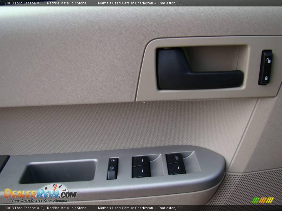 2008 Ford Escape XLT Redfire Metallic / Stone Photo #28