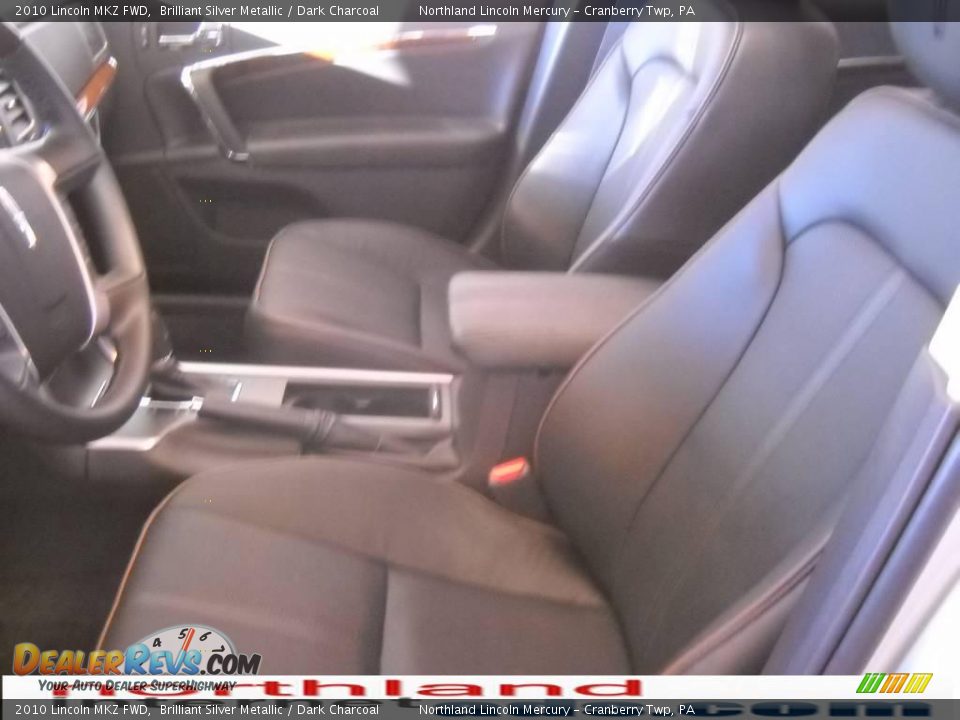 2010 Lincoln MKZ FWD Brilliant Silver Metallic / Dark Charcoal Photo #11