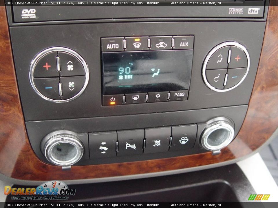 2007 Chevrolet Suburban 1500 LTZ 4x4 Dark Blue Metallic / Light Titanium/Dark Titanium Photo #14
