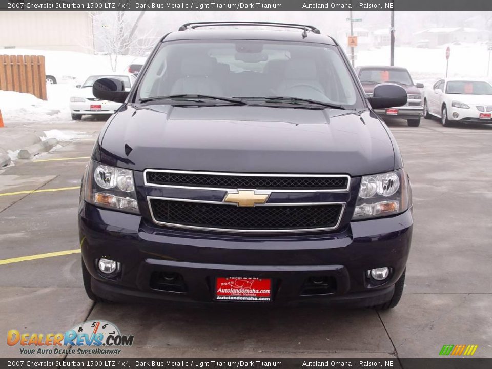 2007 Chevrolet Suburban 1500 LTZ 4x4 Dark Blue Metallic / Light Titanium/Dark Titanium Photo #25