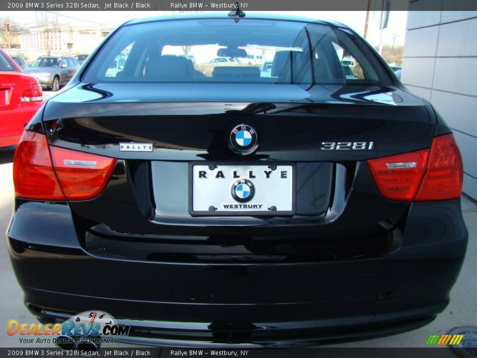 2009 BMW 3 Series 328i Sedan Jet Black / Black Photo #4