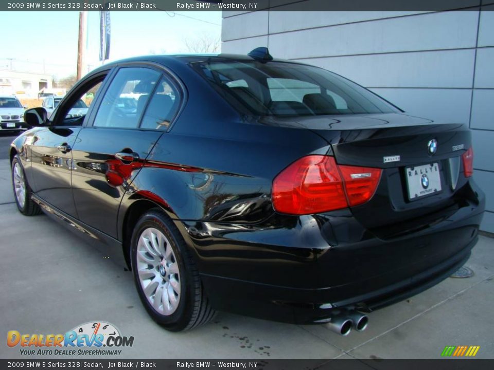 2009 BMW 3 Series 328i Sedan Jet Black / Black Photo #5