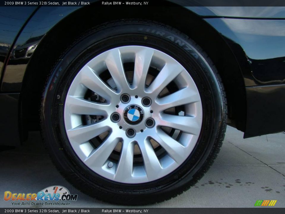 2009 BMW 3 Series 328i Sedan Jet Black / Black Photo #6