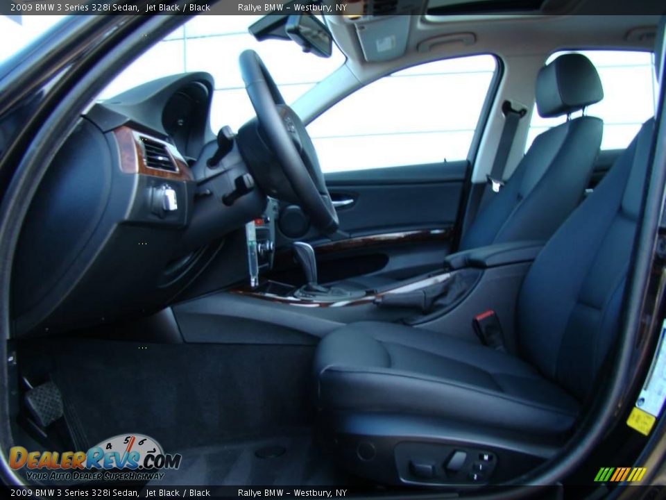 2009 BMW 3 Series 328i Sedan Jet Black / Black Photo #9
