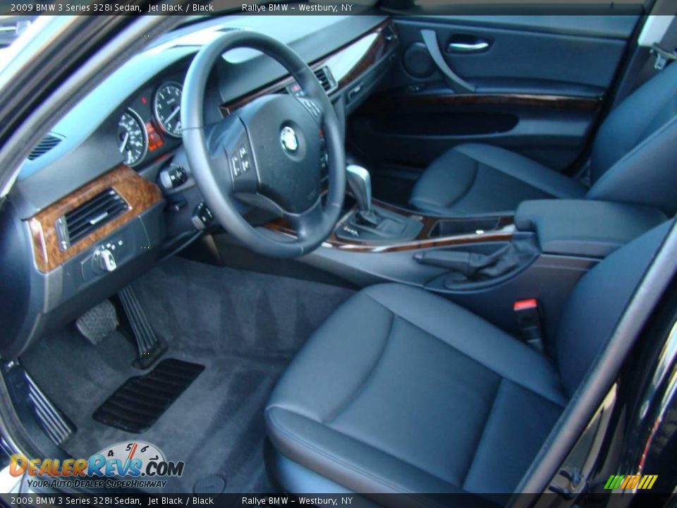 2009 BMW 3 Series 328i Sedan Jet Black / Black Photo #10