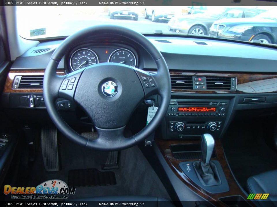 2009 BMW 3 Series 328i Sedan Jet Black / Black Photo #11