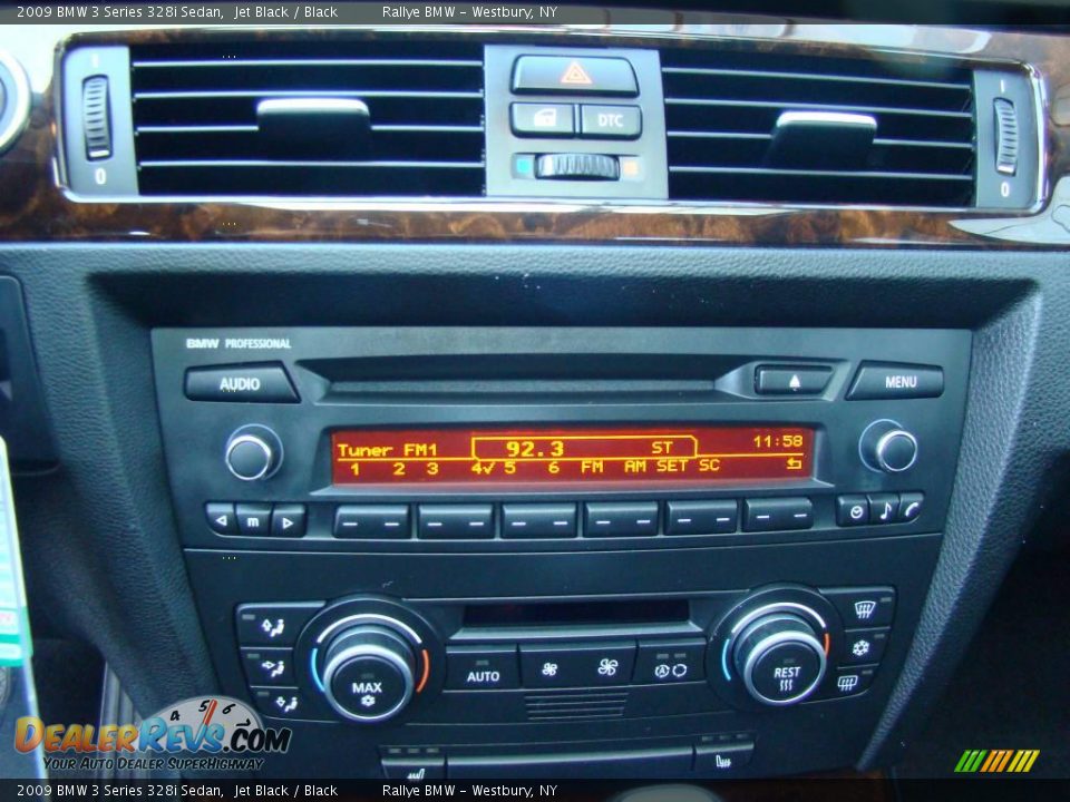 2009 BMW 3 Series 328i Sedan Jet Black / Black Photo #13