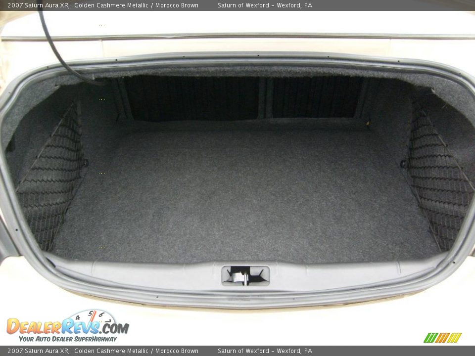2007 Saturn Aura XR Golden Cashmere Metallic / Morocco Brown Photo #15