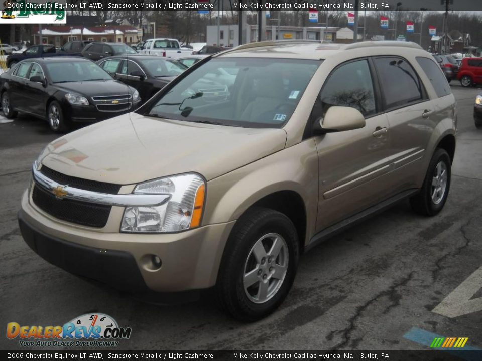2006 Chevrolet Equinox LT AWD Sandstone Metallic / Light Cashmere Photo #14