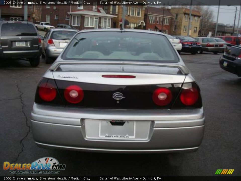 2005 Chevrolet Impala Silverstone Metallic / Medium Gray Photo #3