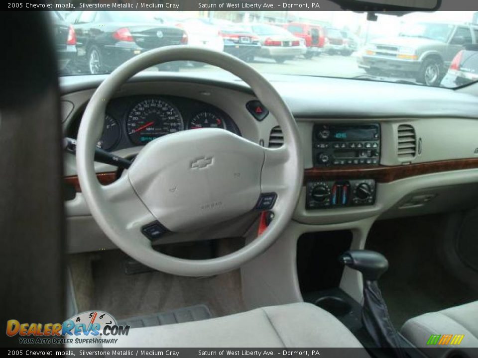2005 Chevrolet Impala Silverstone Metallic / Medium Gray Photo #10