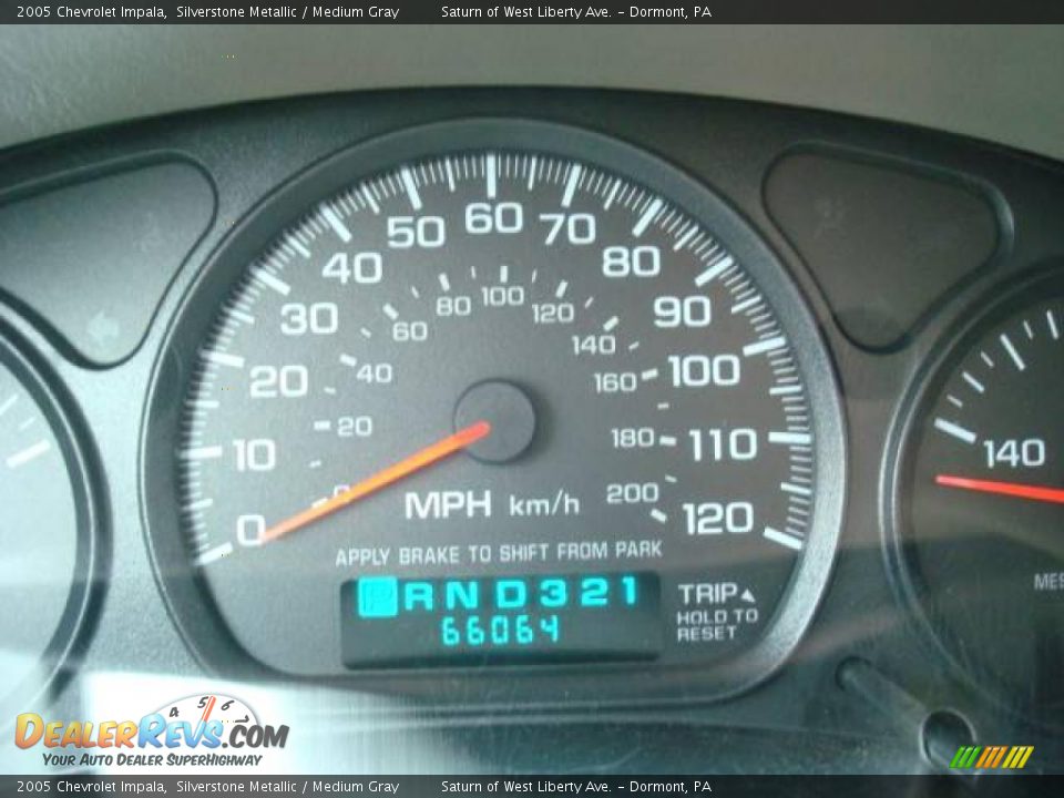 2005 Chevrolet Impala Silverstone Metallic / Medium Gray Photo #15